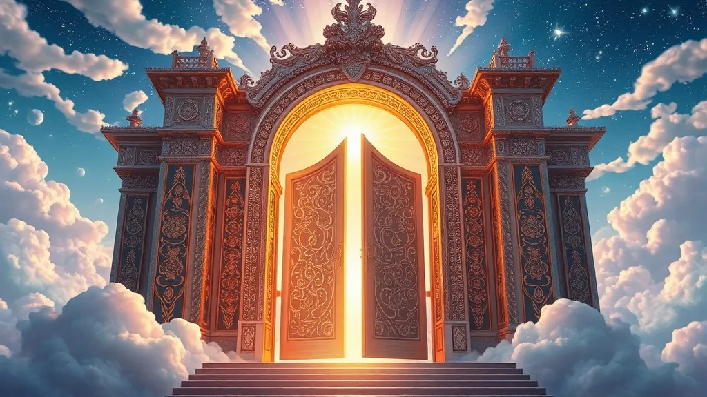 Dream symbol: heaven's gates: symbolism: Celestial Ascension