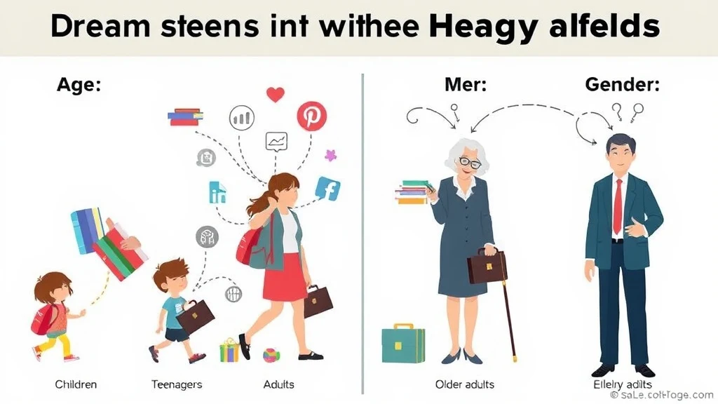 Dream symbol: heavy item: demographics: Age and Gender