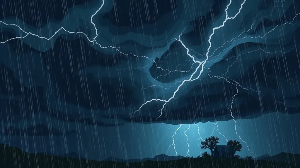 Dream symbol: heavy rain with thunder and lightning: intro
