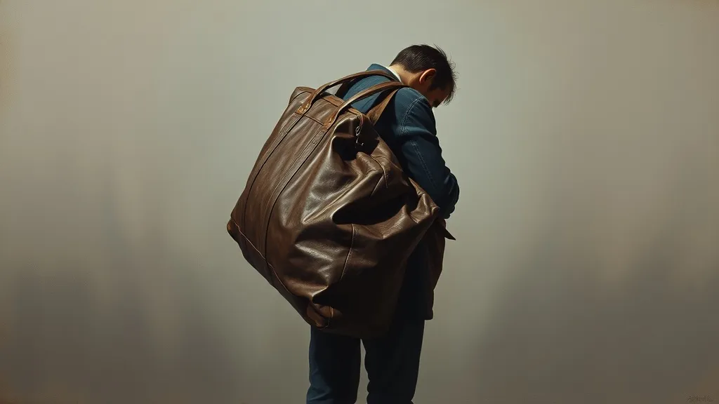 Dream symbol: heavy sports bag: symbolism: Emotional Baggage