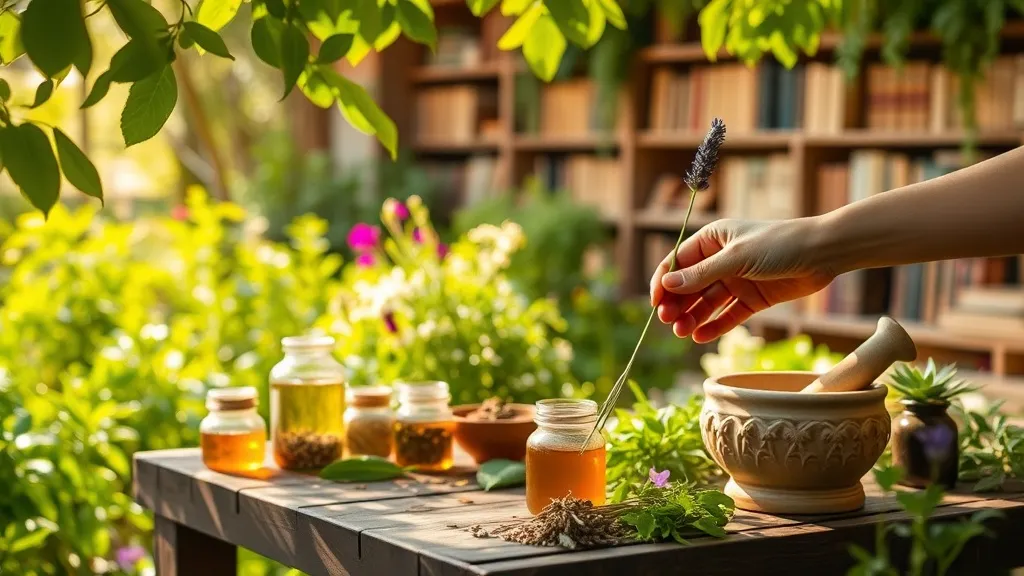 Dream symbol: herbalist: symbolism: Wisdom in Using Plants for Health