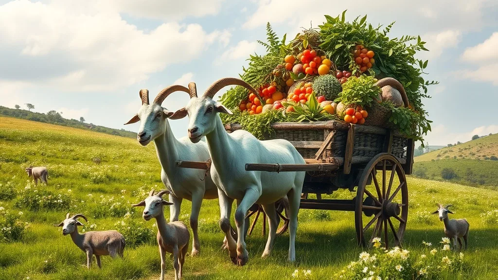 Dream symbol: goat-carts: symbolism: Fertility and Abundance