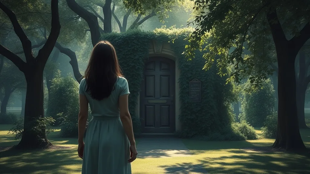 Dream symbol: hidden door in park: scenarios: Dream About Entering a Hidden Door in a Park and Feeling Fear