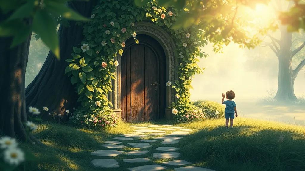 Dream symbol: hidden door in park: symbolism: The Need for Exploration and Discovery