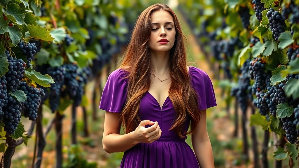 Dream symbol: purple grapes: symbolism: Communication and Self-Expression