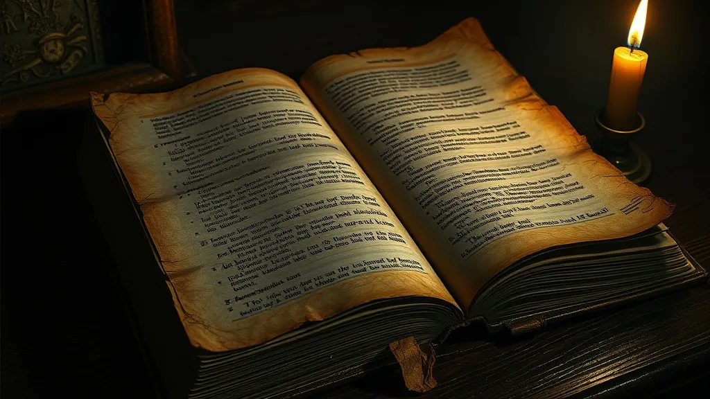 Dream symbol: hidden text: scenarios: Dreaming of  Hidden Text Containing a Warning