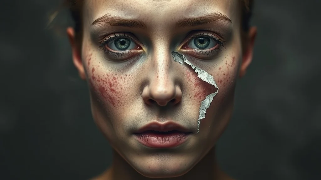 Dream symbol: hole on face: symbolism: Physical and Emotional Vulnerability