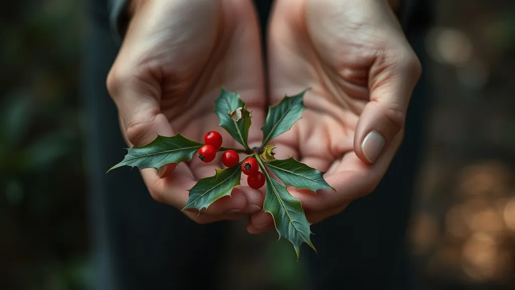 Dream symbol: holly sprig: scenarios: Dream about Breaking a Holly Sprig