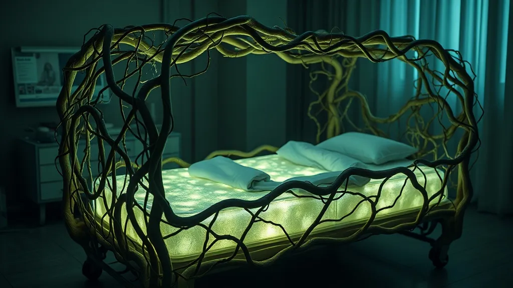 Dream symbol: hospital beds: scenarios: Dream About a Hospital Bed Made of Unconventional Material: Unique Perspective on Illness