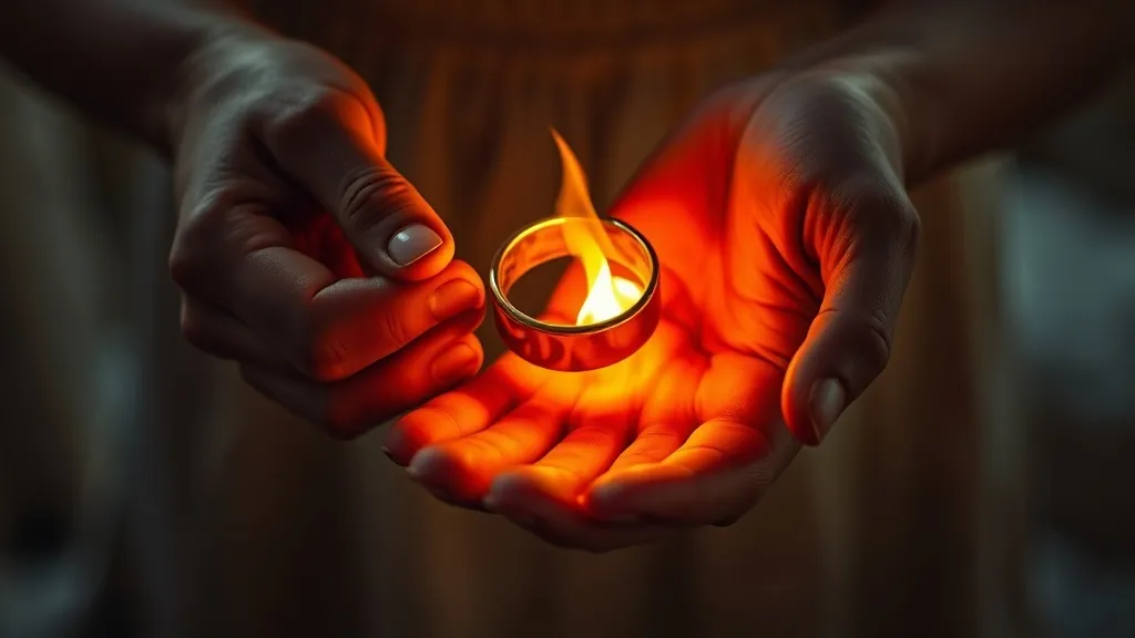 Dream symbol: hot burning ring: scenarios: Dream of Receiving a Hot Burning Ring as a Gift