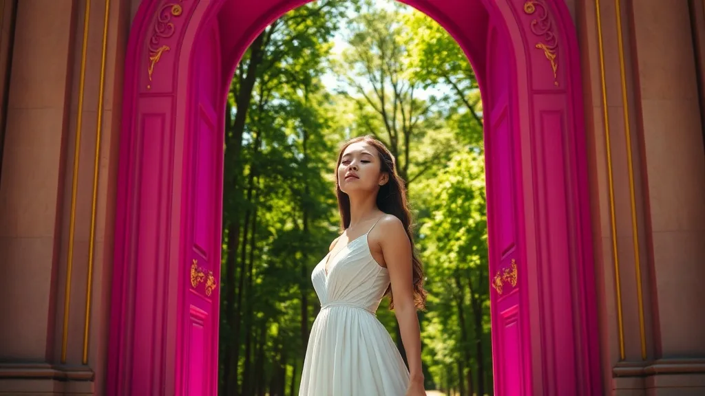 Unlocking the Symbolism of Hot Pink Doors in Dreams