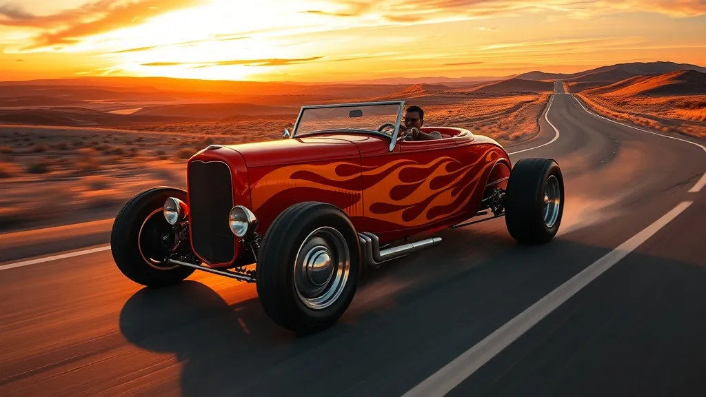 Dream symbol: hot rod car: symbolism: Manifestation of Desire for Freedom and Independence