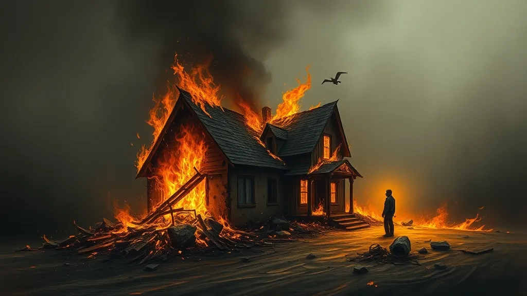 Dream symbol: house explosion: scenarios: Dream about a House Explosion and a Sense of Powerlessness