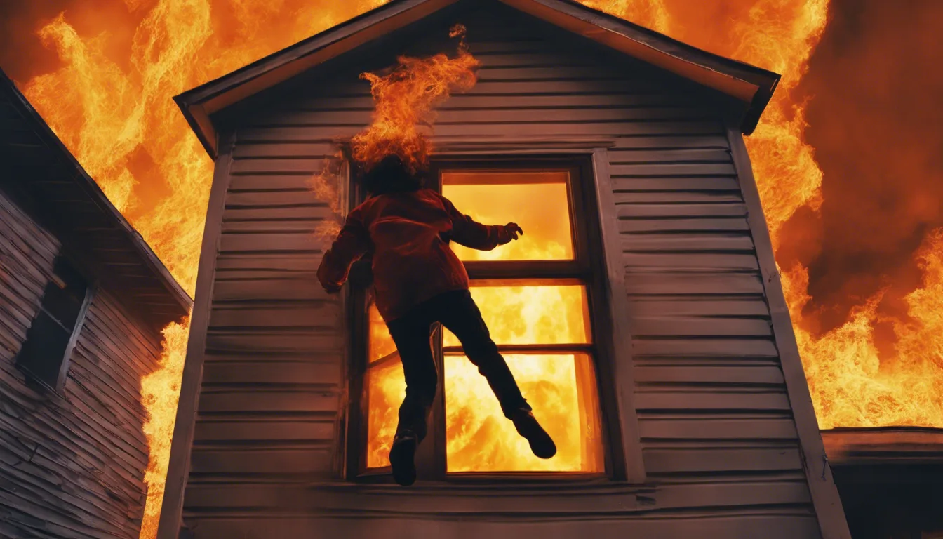 Dream symbol: house on fire: scenarios: Dream about House on Fire and Escaping
