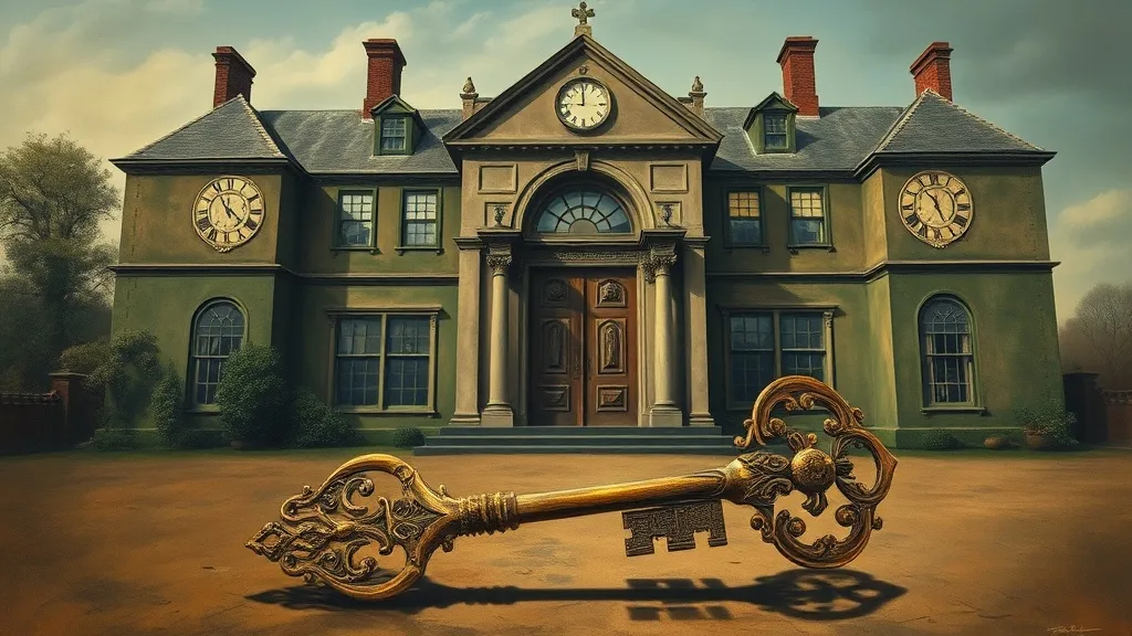 Dream symbol: house and door: scenarios: Dream of Finding a Key to a House Door