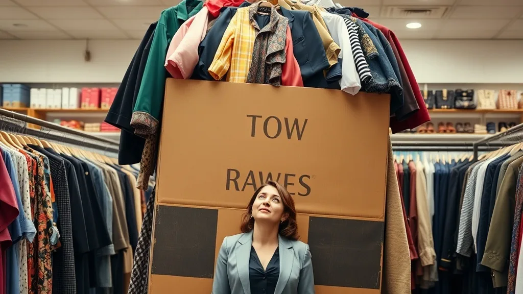 Dream symbol: huge box of clothes: scenarios: Dream of seeing a huge box of clothes in a store