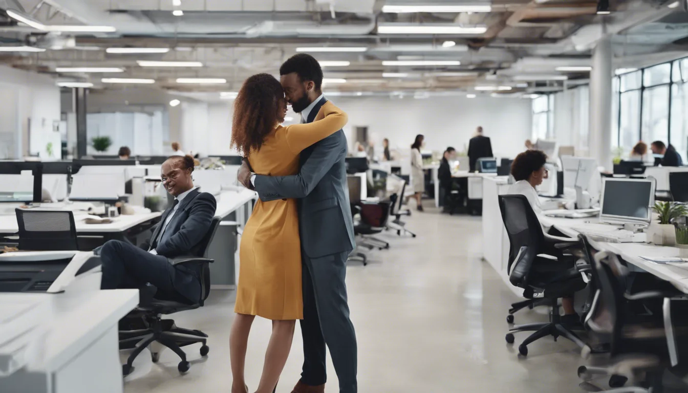 Dream symbol: hugging someone: scenarios: Dream about hugging a coworker