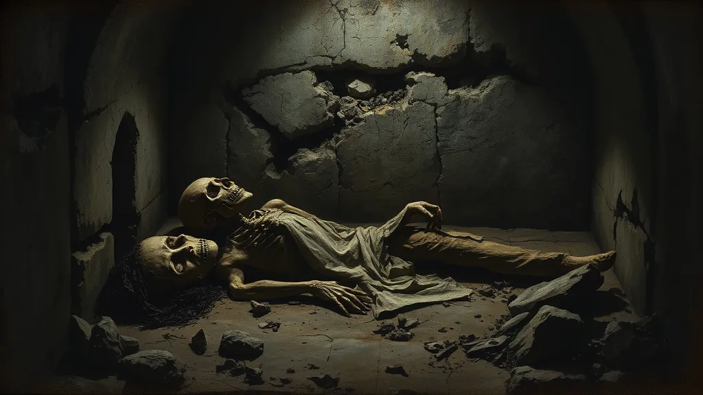 Dream symbol: human carcass: scenarios: Dreaming of a Human Carcass in a Catacomb or Tomb