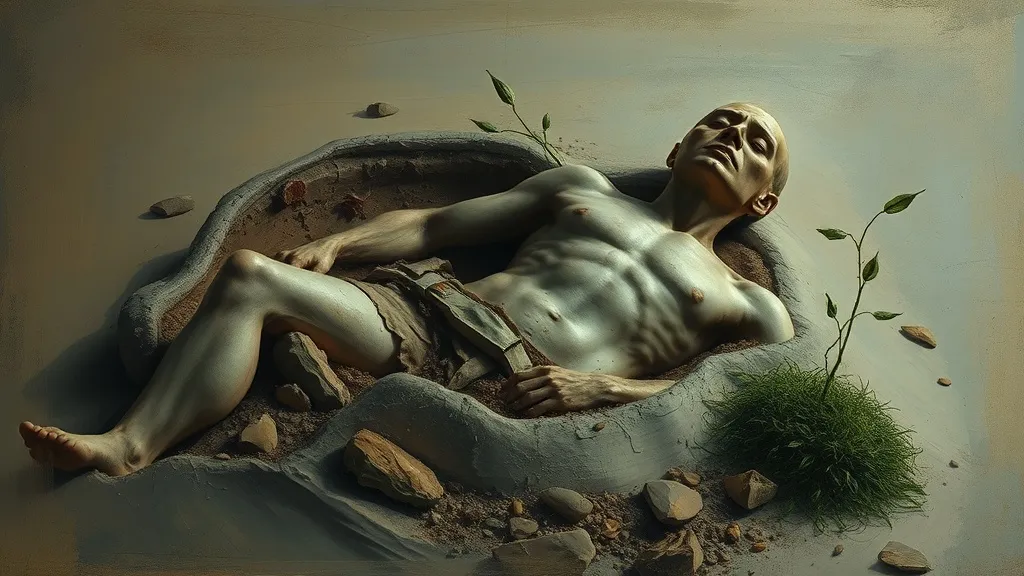 Dream symbol: human carcass: symbolism: Necessity of Change and Renewal