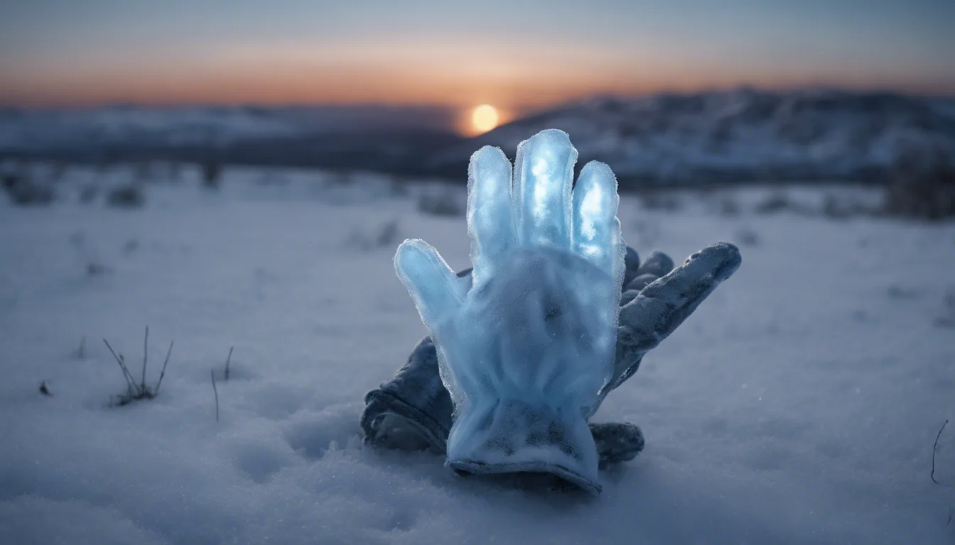 The Chilling Symbolism of Ice Gloves in Dreams