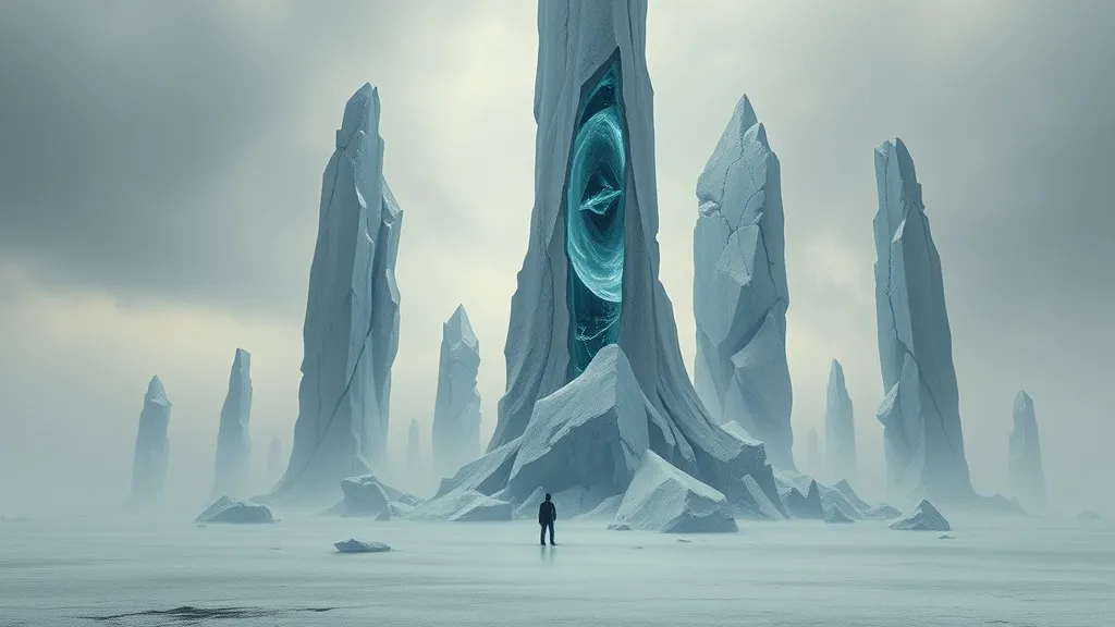 Dream symbol: ice pillars: symbolism: Obstacles and Impediments on Life's Path