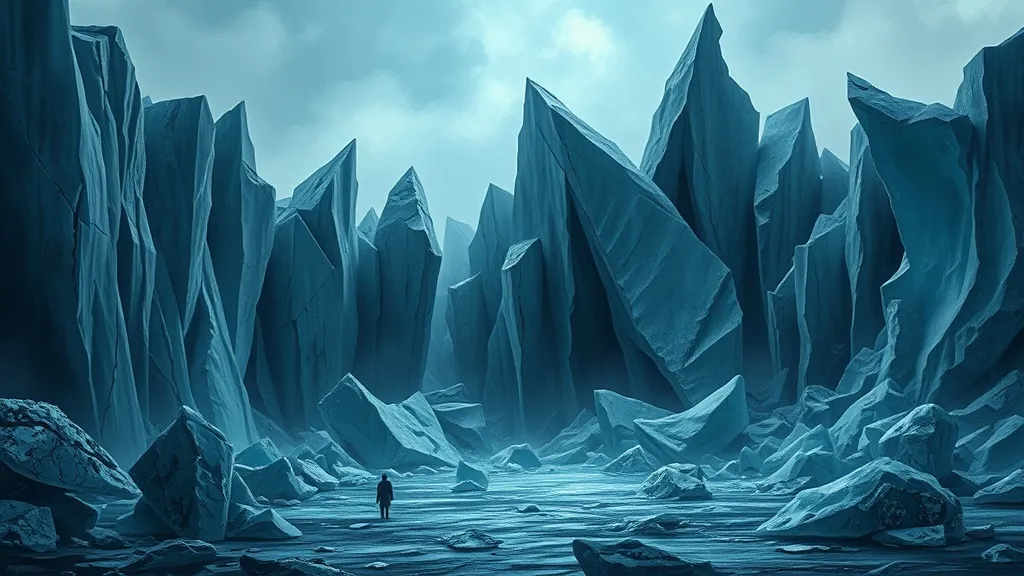 Dream symbol: ice shards: scenarios: Dreaming of  Large Ice Shards