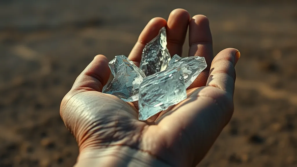 Dream symbol: ice shards: symbolism: Difficulty Letting Go of the Past