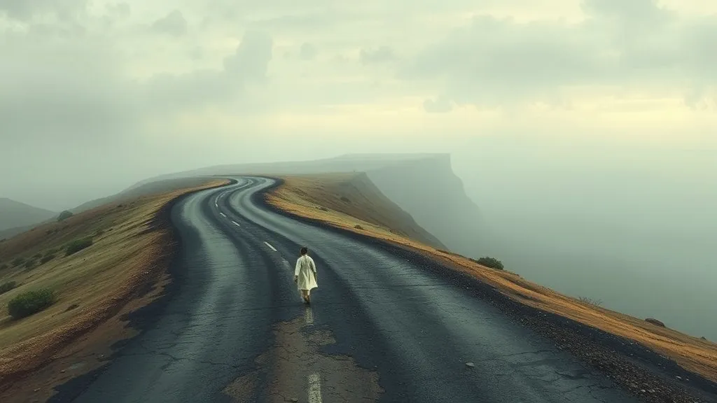Dream symbol: incomplete structure: scenarios: Dream about an incomplete road