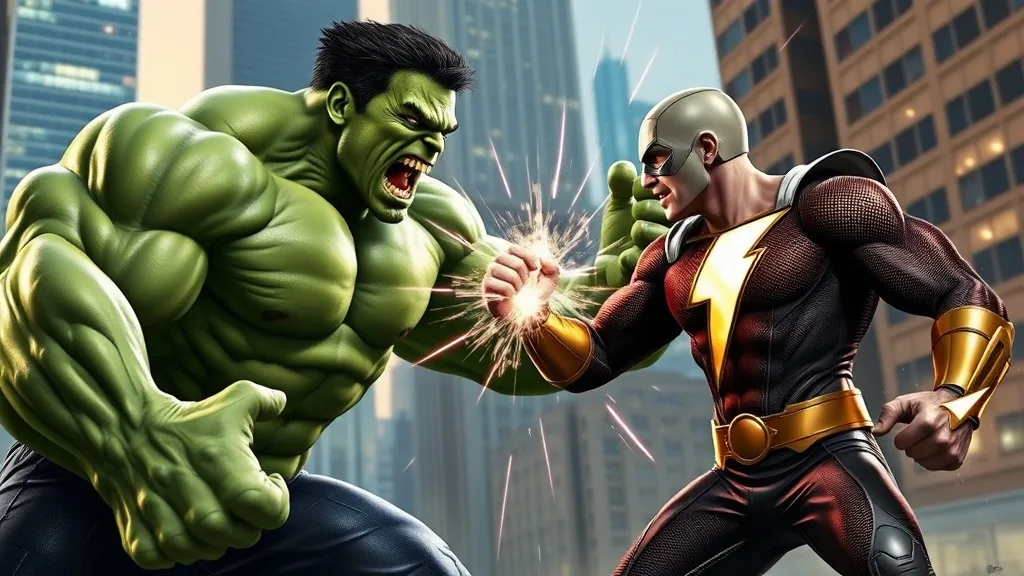 Dream symbol: incredible hulk: scenarios: Dream of Hulk Fighting a Superhero
