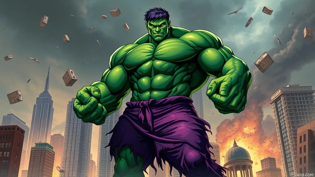 Dream symbol: incredible hulk: symbolism: Hidden Potential and Untapped Abilities