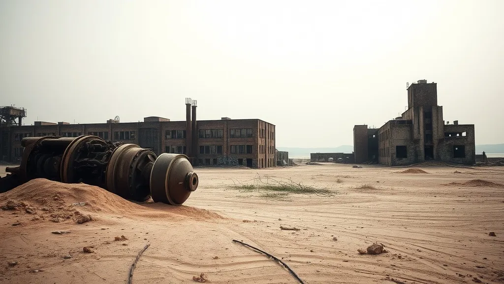Dream symbol: industrial desert: symbolism: Technological Isolation and Alienation