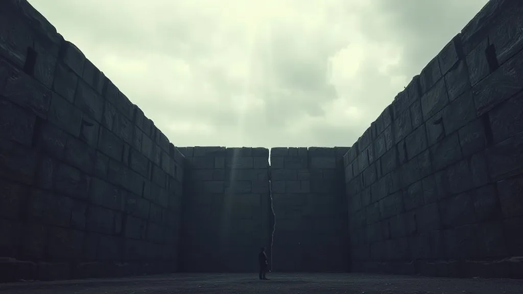 Dream symbol: infinite walls: demographics: People with Unresolved Conflicts or Guilt