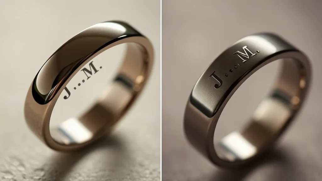 Dream symbol: initial: scenarios: Dream About Initials on a Wedding Ring