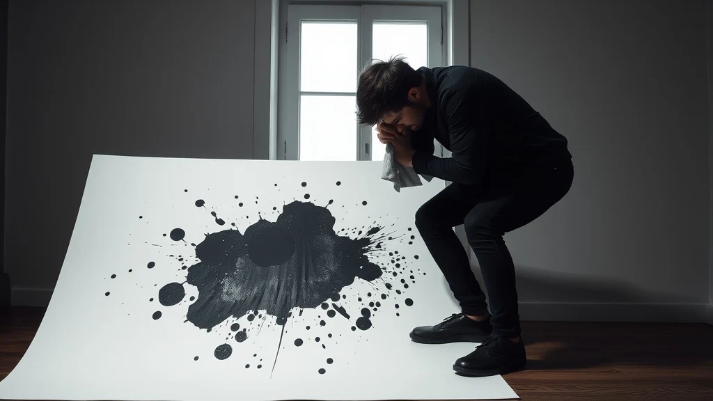 Dream symbol: ink blot: scenarios: Dream of Cleaning Ink Blot