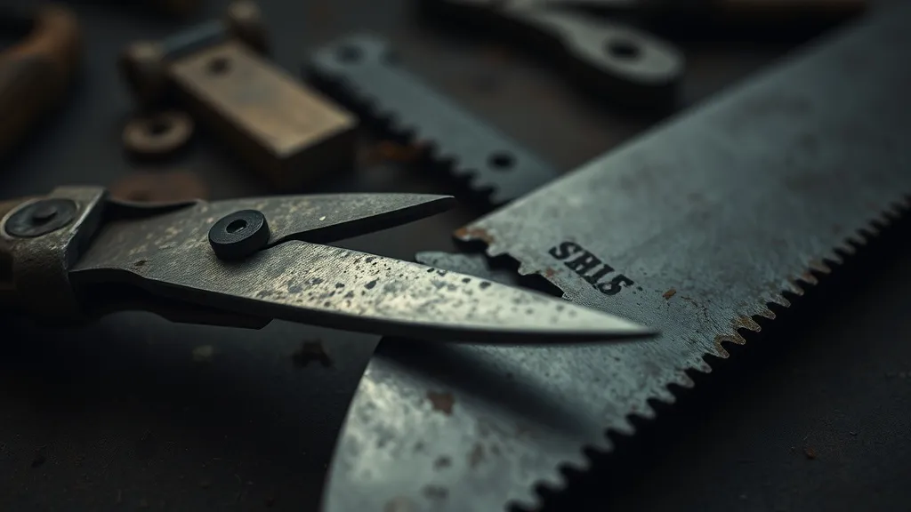 Dream symbol: cutting instrument: scenarios: Dreaming of a Broken Cutting Instrument