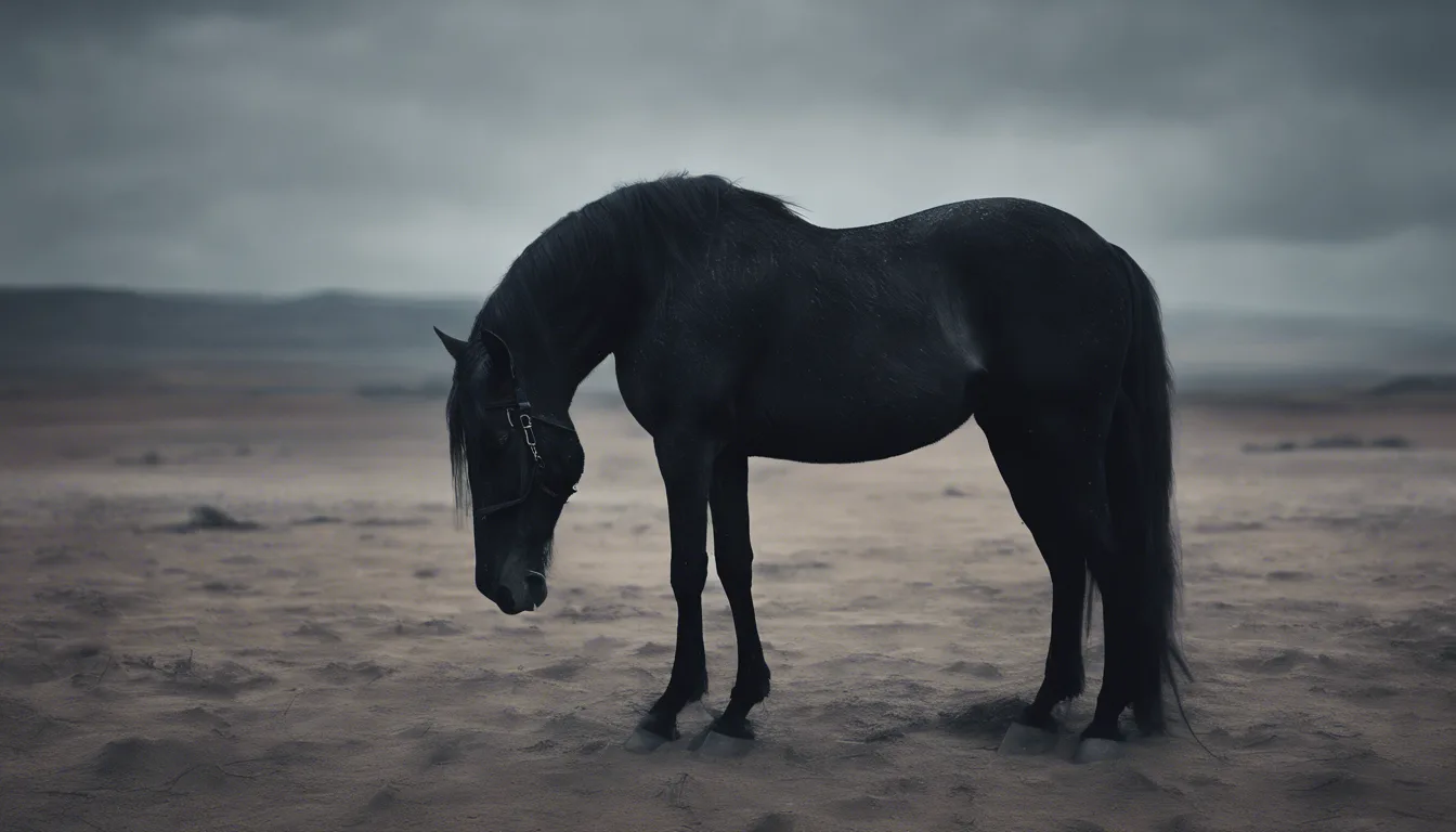 Dream symbol: black horse: scenarios: Dream of a Black Horse Dying