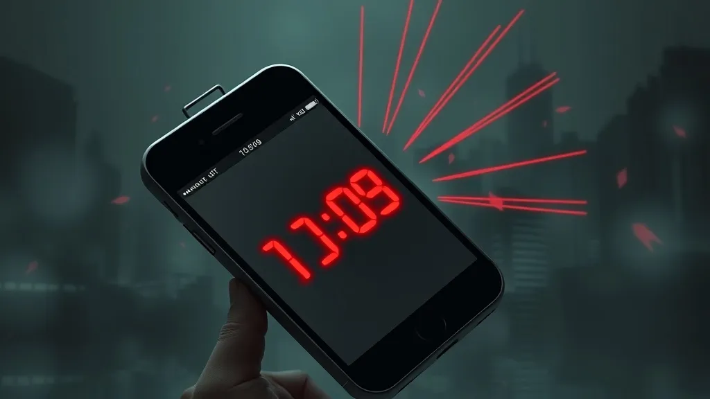 Dream symbol: iphone alarm: symbolism: Time Management and Deadlines