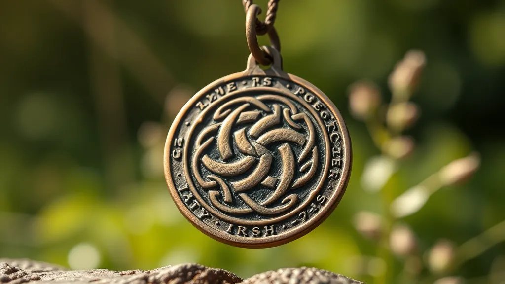 Dream symbol: irish talisman: scenarios: Dream of an Irish Talisman with Celtic Symbols