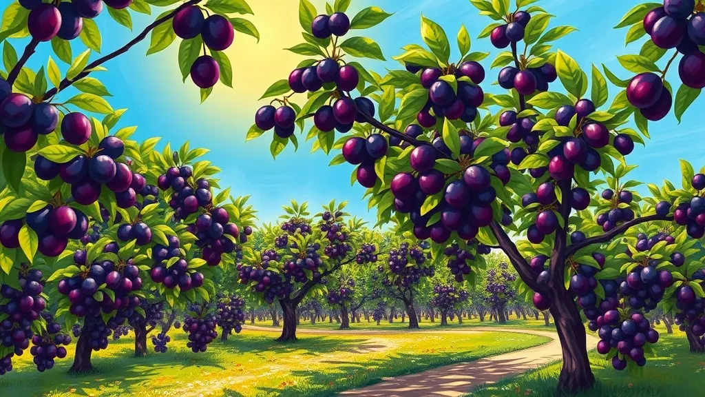 Dream symbol: java plum tree: scenarios: Dream of Many Java Plum Trees