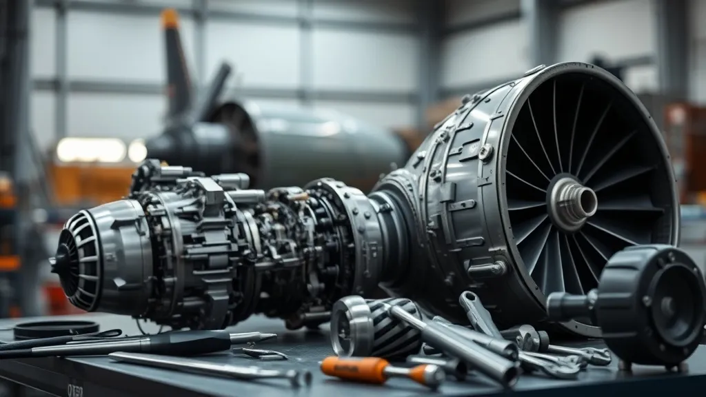 Dream symbol: jet engines: scenarios: Dreaming of a Jet Engine Repair
