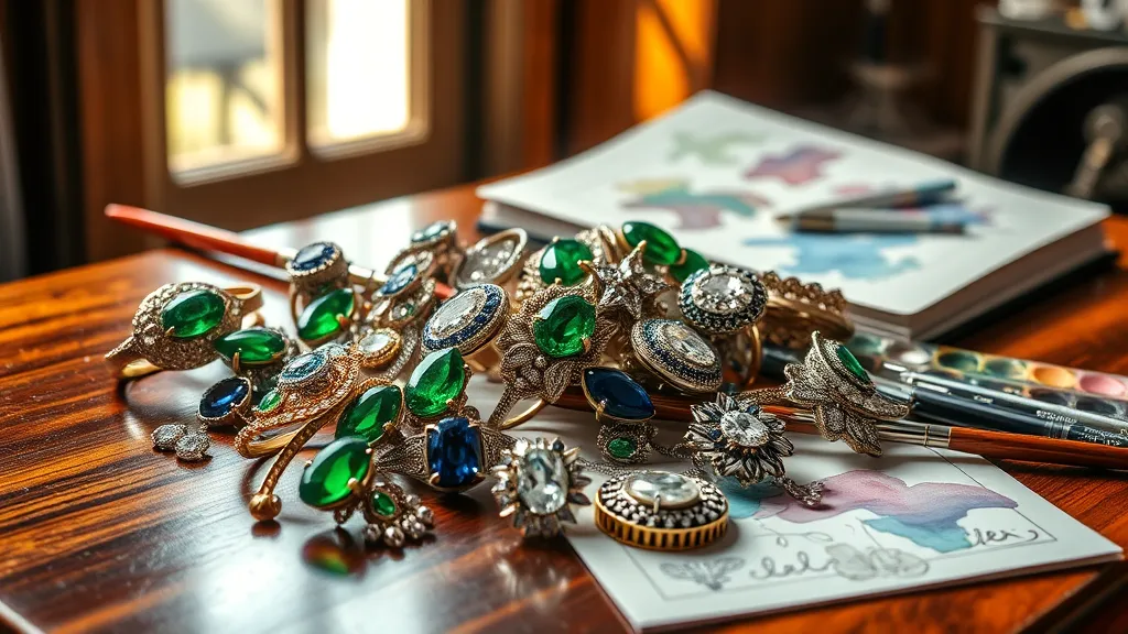Dream symbol: jewels and accessories: symbolism: Expressions of Creativity and Artistic Sensibility