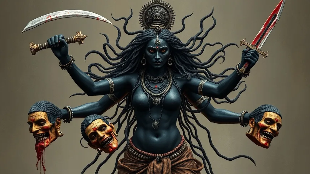 Dream symbol: kali ma: symbolism: Symbol of Destruction and Creation
