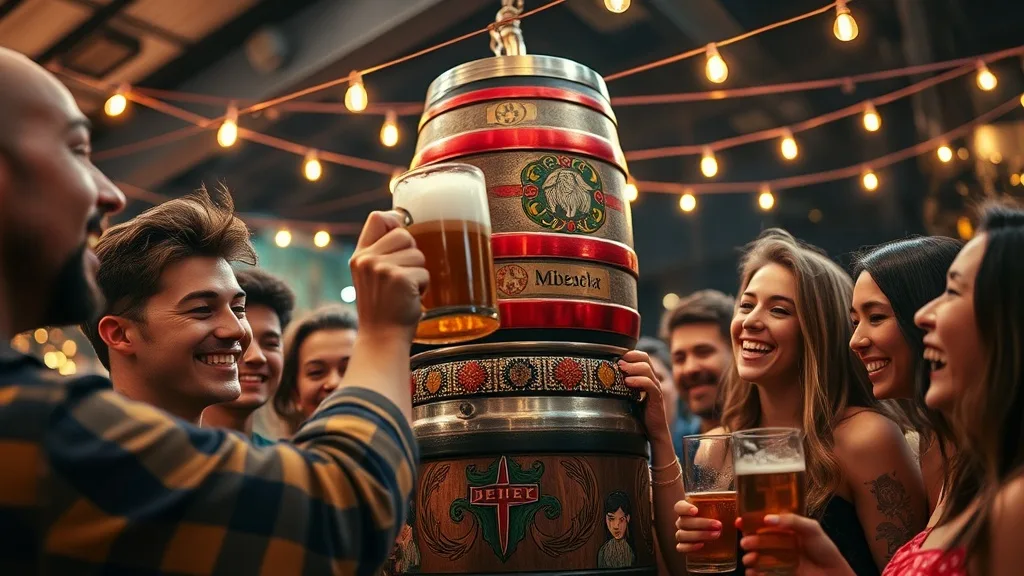 Dream symbol: keg: scenarios: Dream of drinking keg