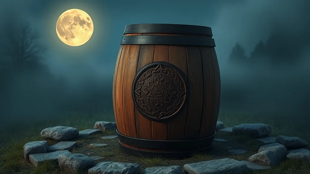Dream symbol: keg: symbolism: The Unknown and the Mysterious
