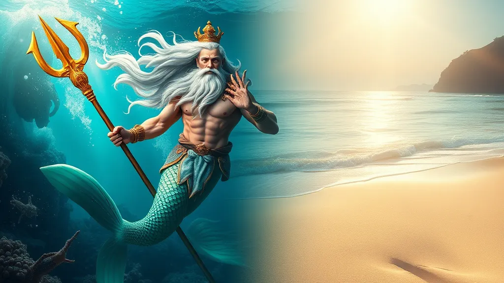 Dream symbol: king triton: scenarios: Dream of King Triton Transforming into a Human