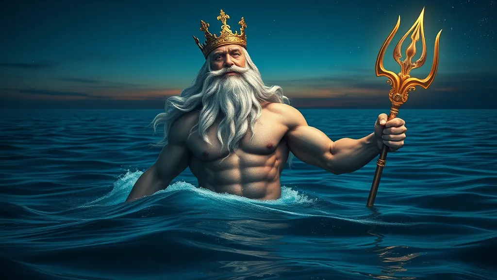 Dream symbol: king triton: symbolism: Connection to the Ocean and the Unconscious