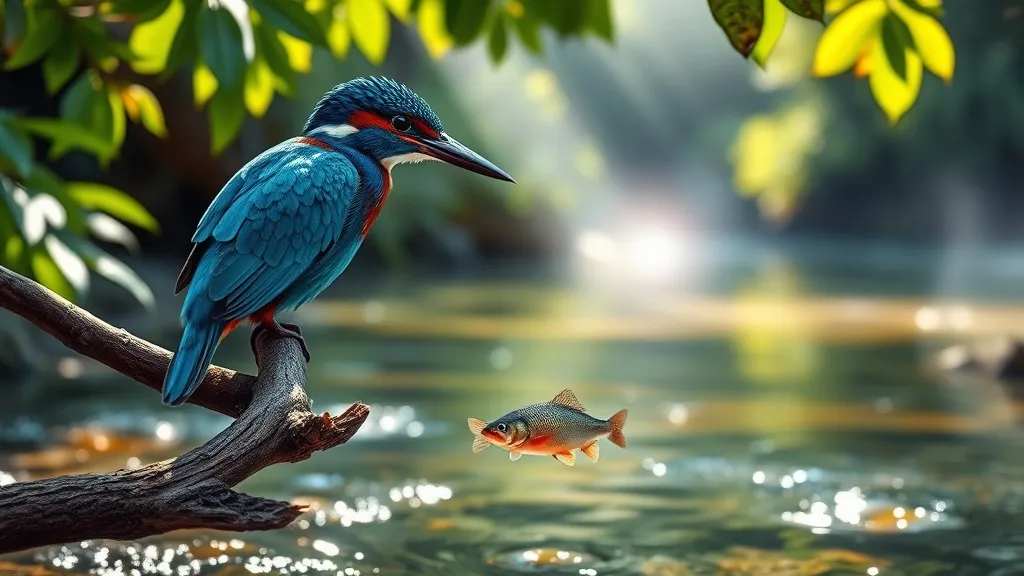 Dream symbol: kingfisher: symbolism: Transformation and Renewal