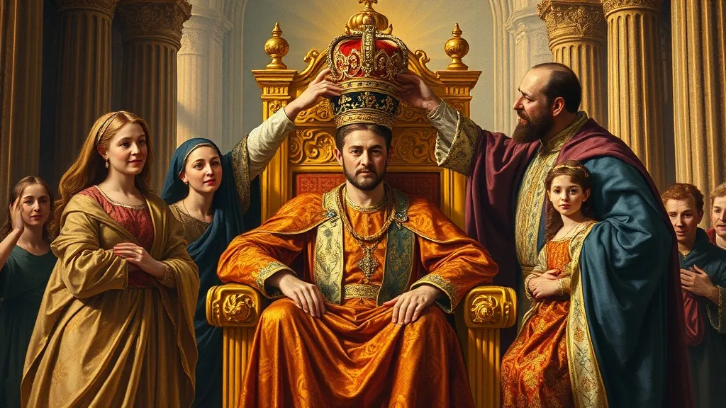Dream symbol: king's coronation: scenarios: Dream of Attending a King's Coronation with Loved Ones