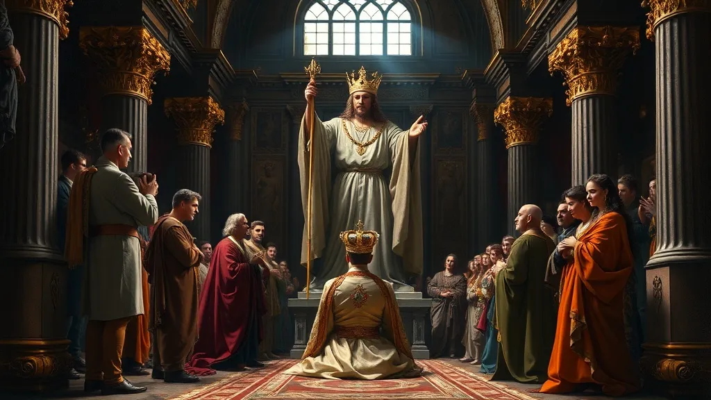 Dream symbol: king's coronation: symbolism: Assuming Power and Authority
