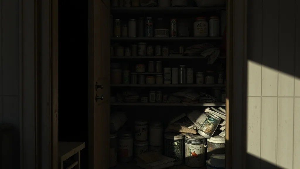 Dream symbol: kitchen closet: scenarios: Dreaming of a kitchen closet representing scarcity